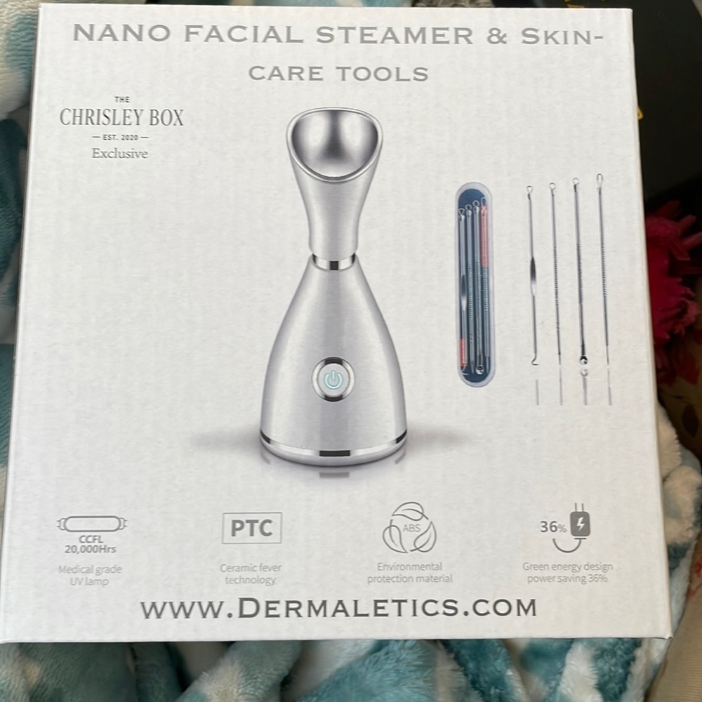 facial steamer & skincare tools